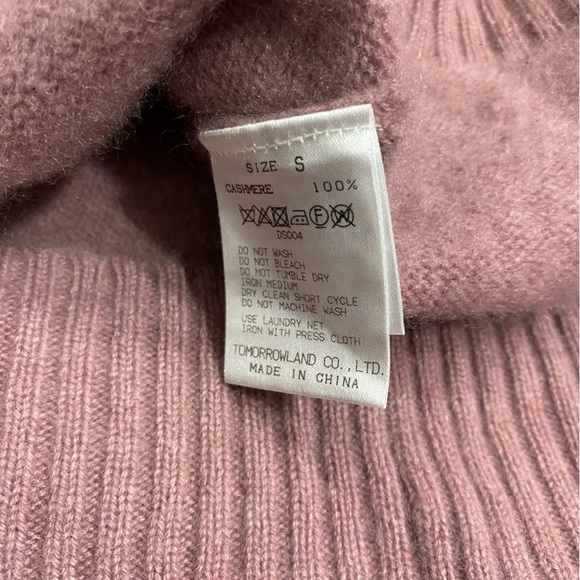GALERIE VIE Women's  100% CASHMERE Sweater Luxury Small - Picture 3 of 7